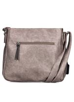 Rieker, Tasche, Damen, mit Magnetverschluss-Vorfach BRONZE-SCHWARZ